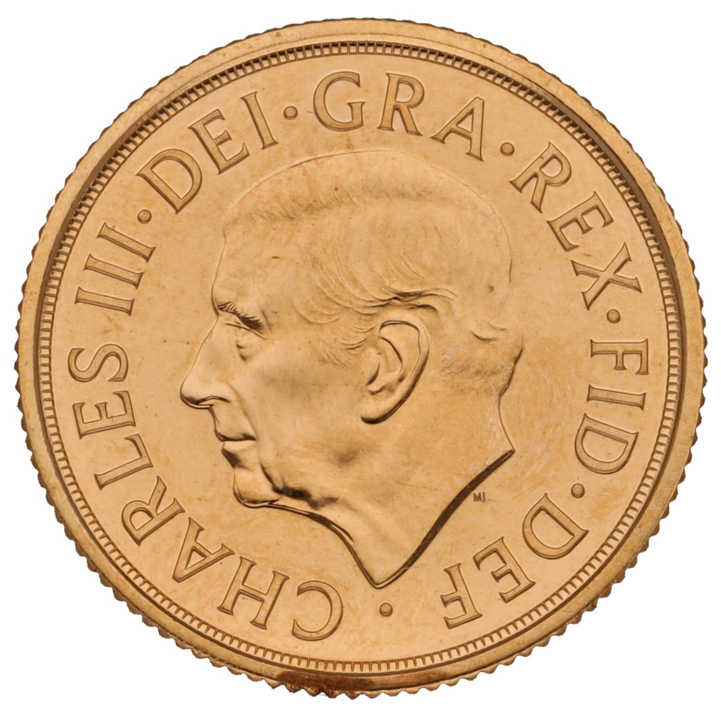 22ct Gold King Charles III Full Sovereign Coin 2024