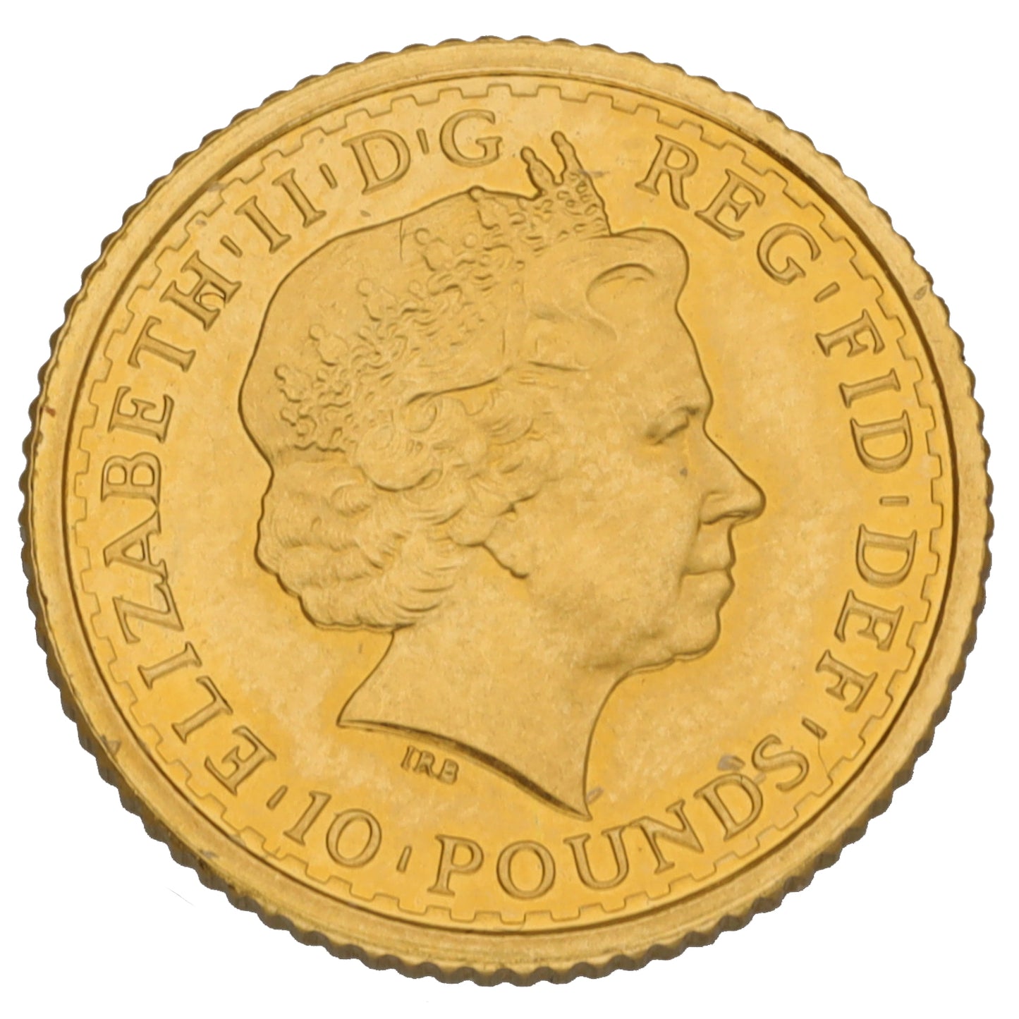 22ct Gold Queen Elizabeth II 1/10 OZ Britannia Coin 1999