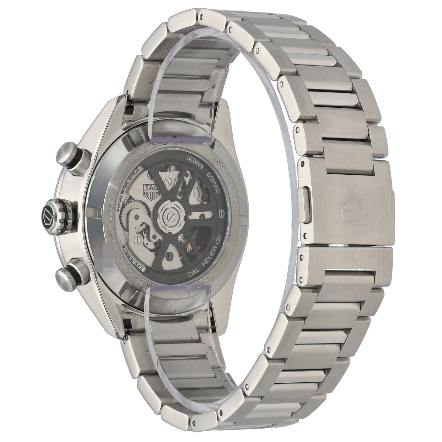 Tag Heuer Carrera CBN2A10 44mm Stainless Steel Watch