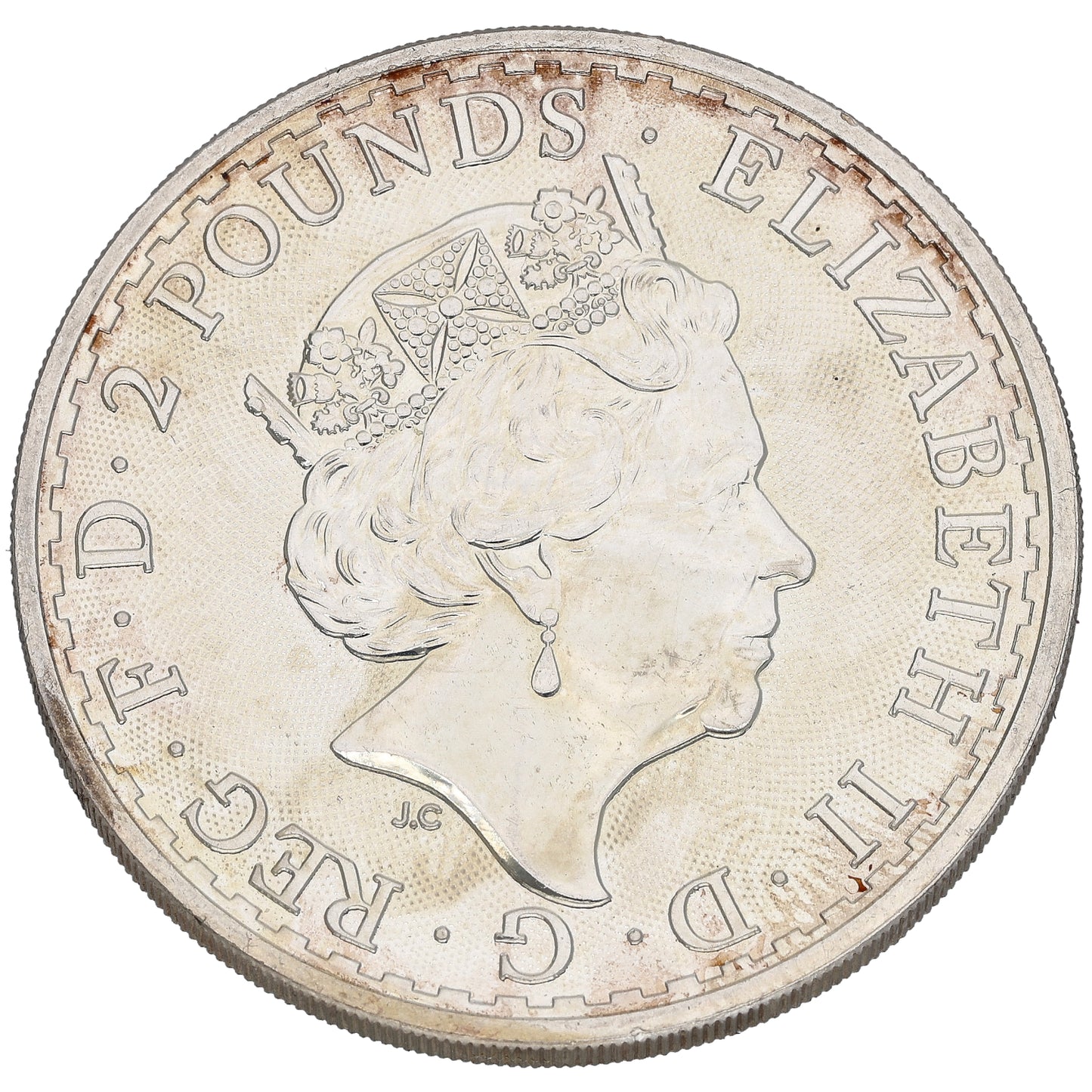 Fine Silver Queen Elizabeth II 1 OZ Britannia Coin 2022