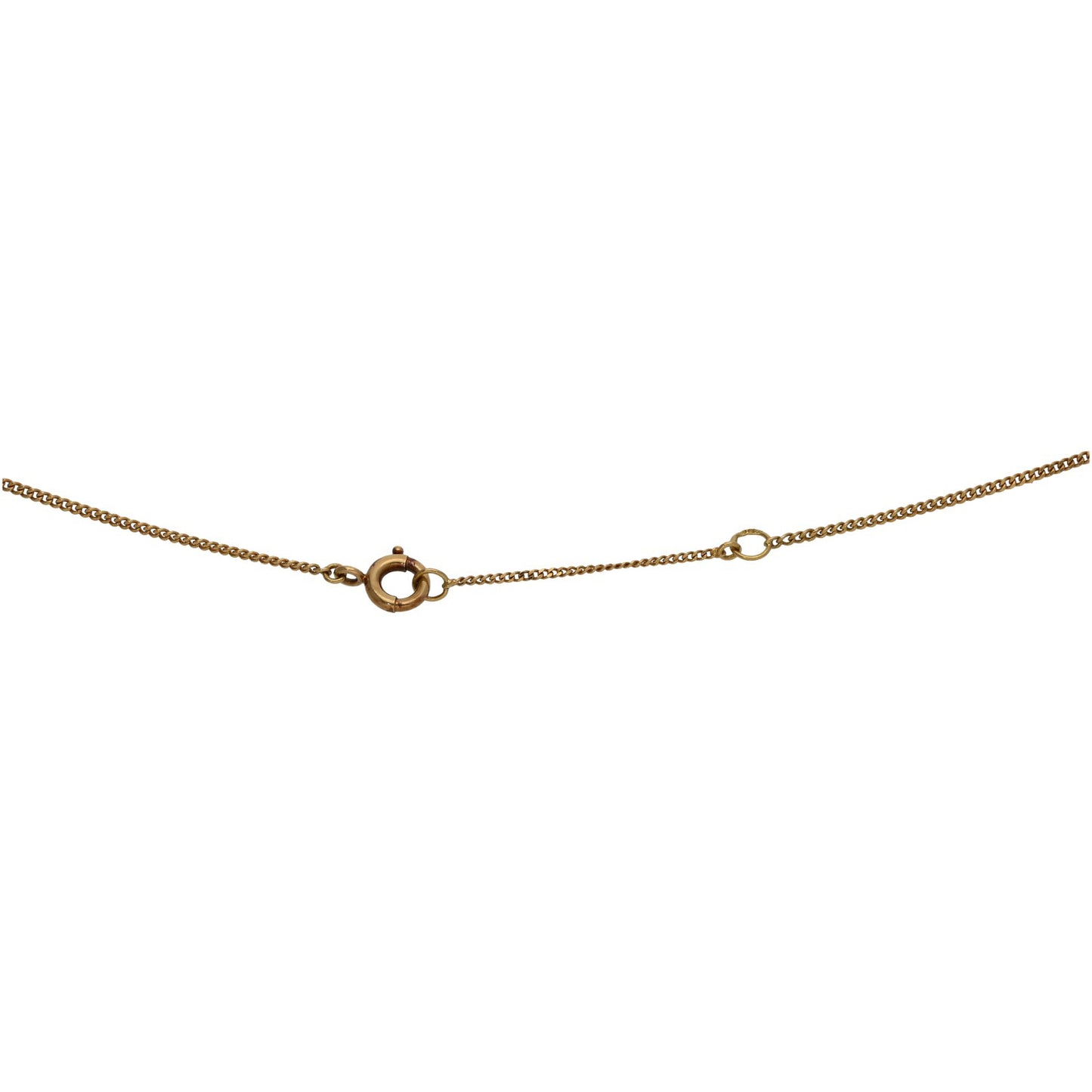 18ct Gold 0.56ct Diamond Fancy Necklace 18"