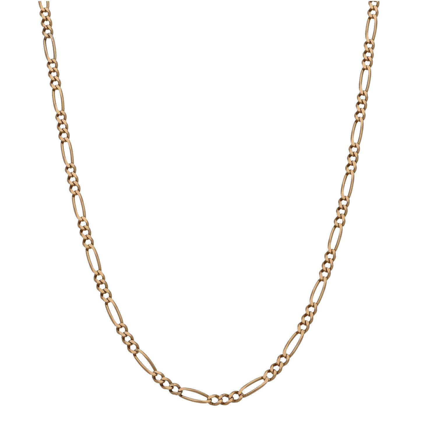 9ct Gold Figaro Chain 20"