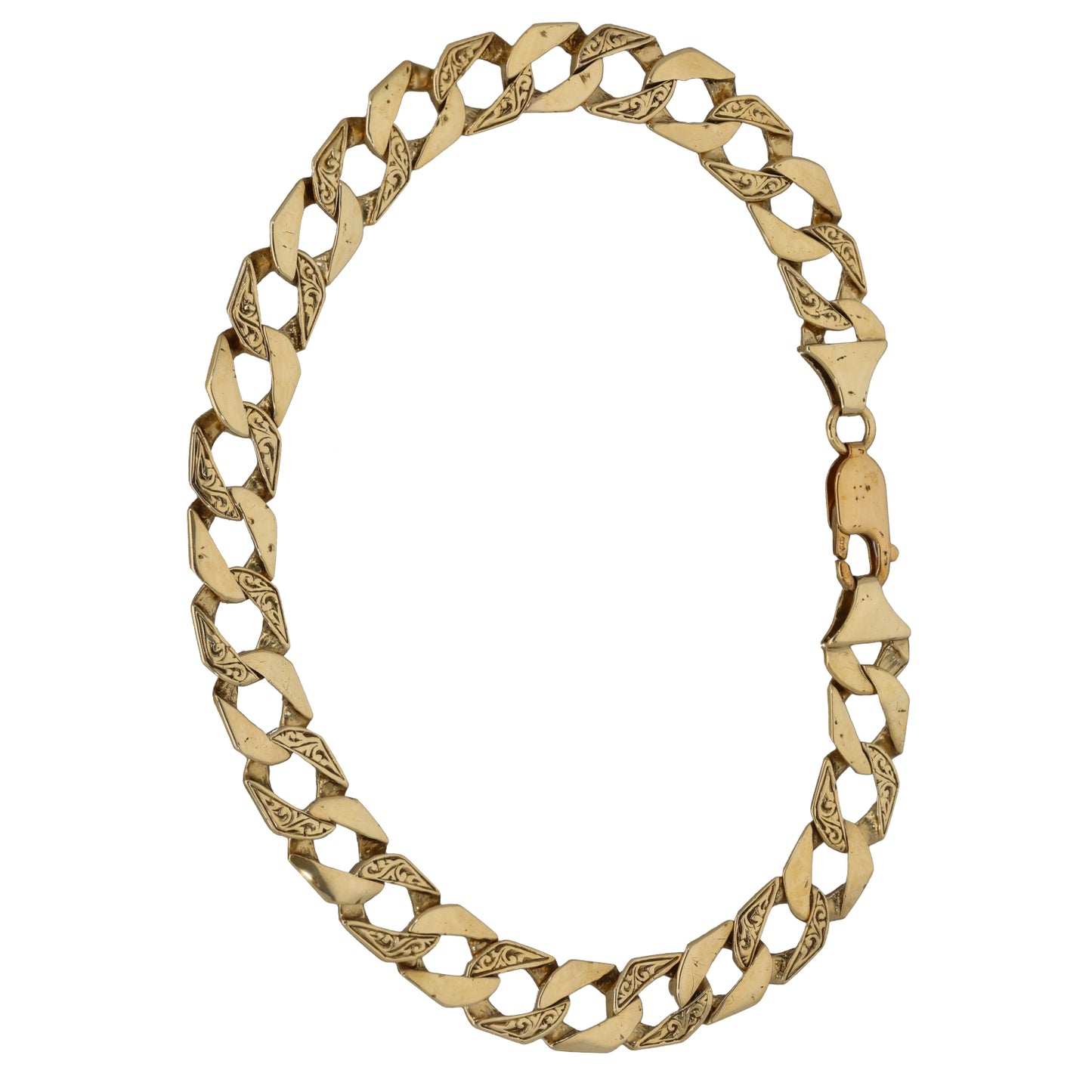 9ct Gold Curb Bracelet