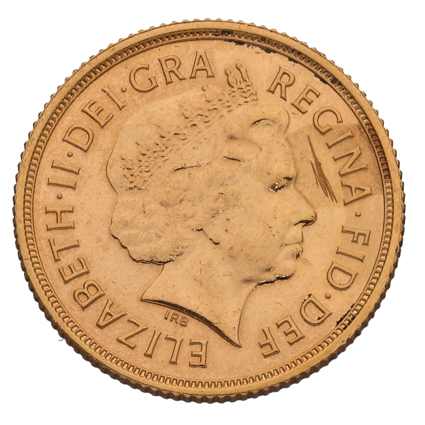 22ct Gold Queen Elizabeth II Full Sovereign Coin 2015