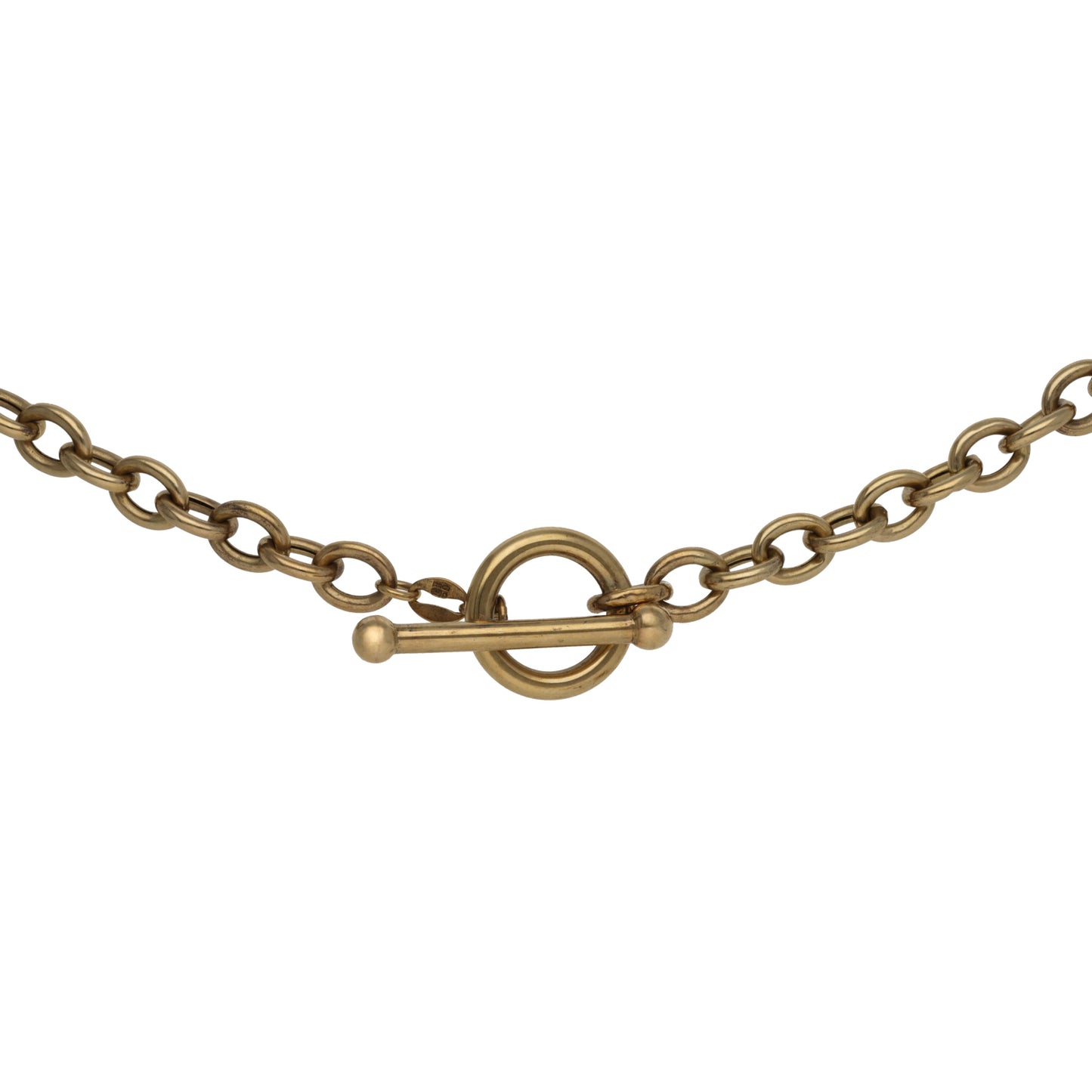 9ct Gold Belcher Chain 18"