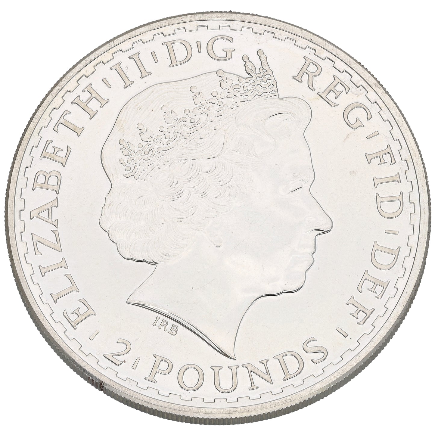 Fine Silver Queen Elizabeth II 1 OZ Britannia Coin 2013