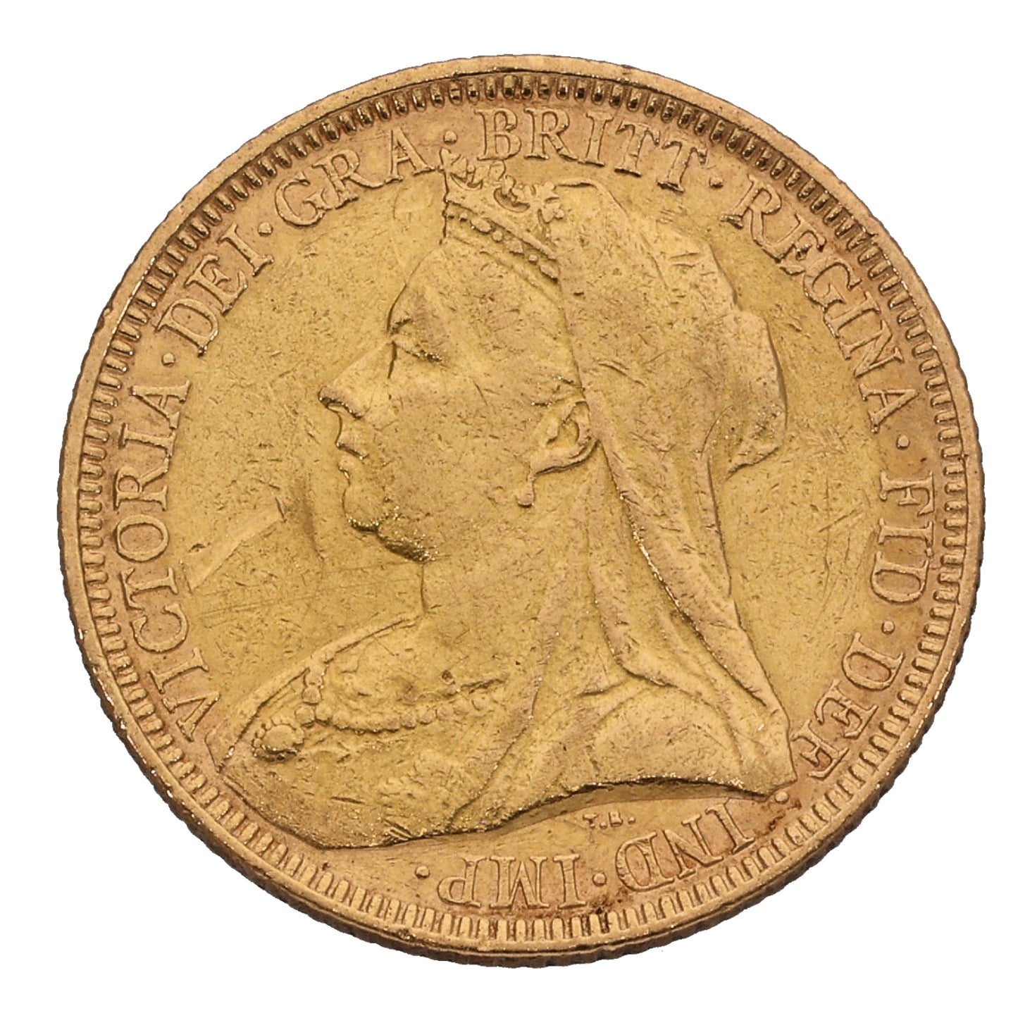 22ct Gold Queen Victoria Full Sovereign Coin 1894