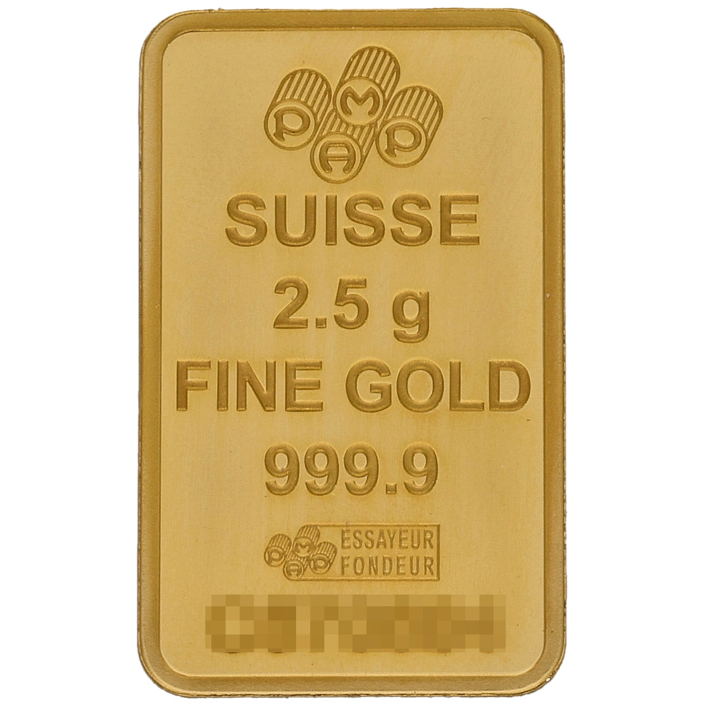 24ct 2.5g Gold Bar