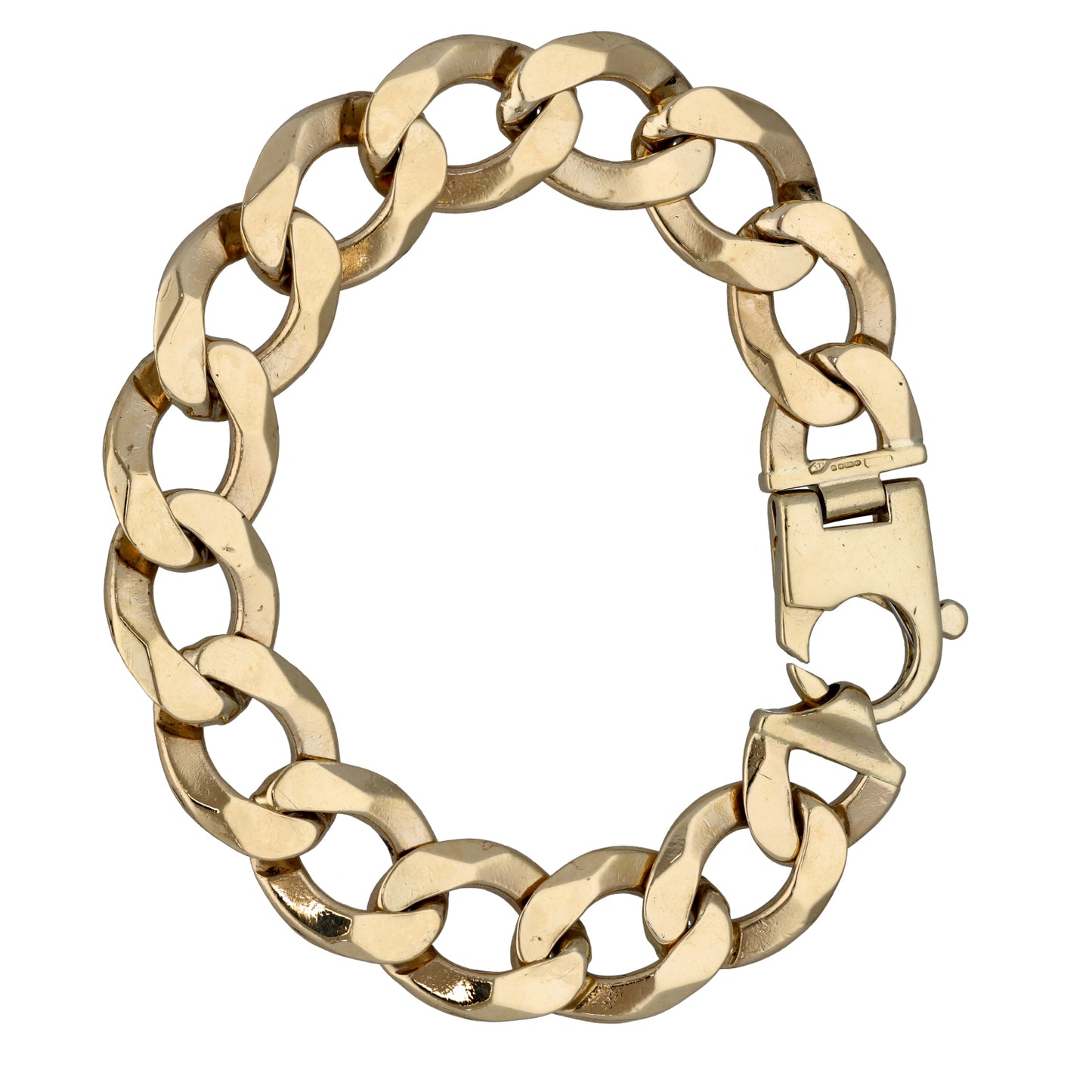 9ct Gold Curb Bracelet