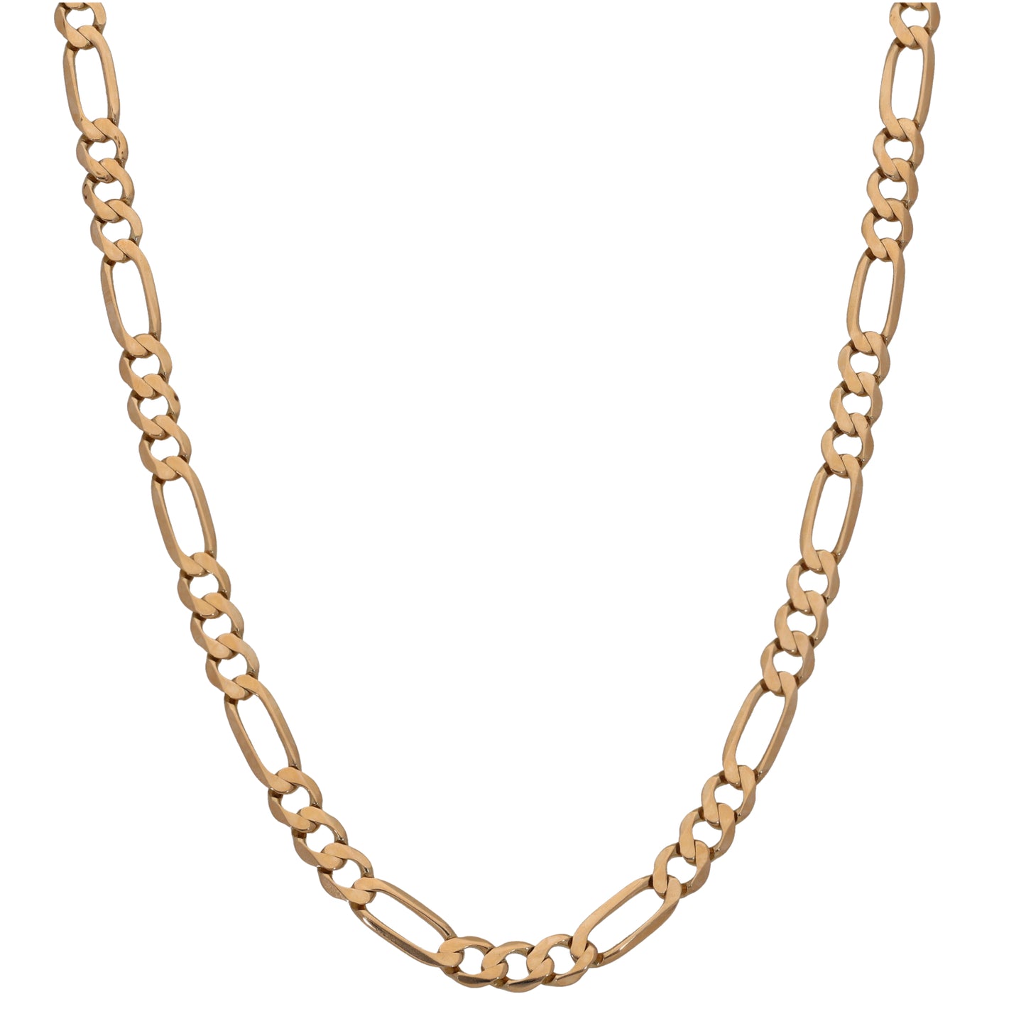 9ct Gold Figaro Chain 24"