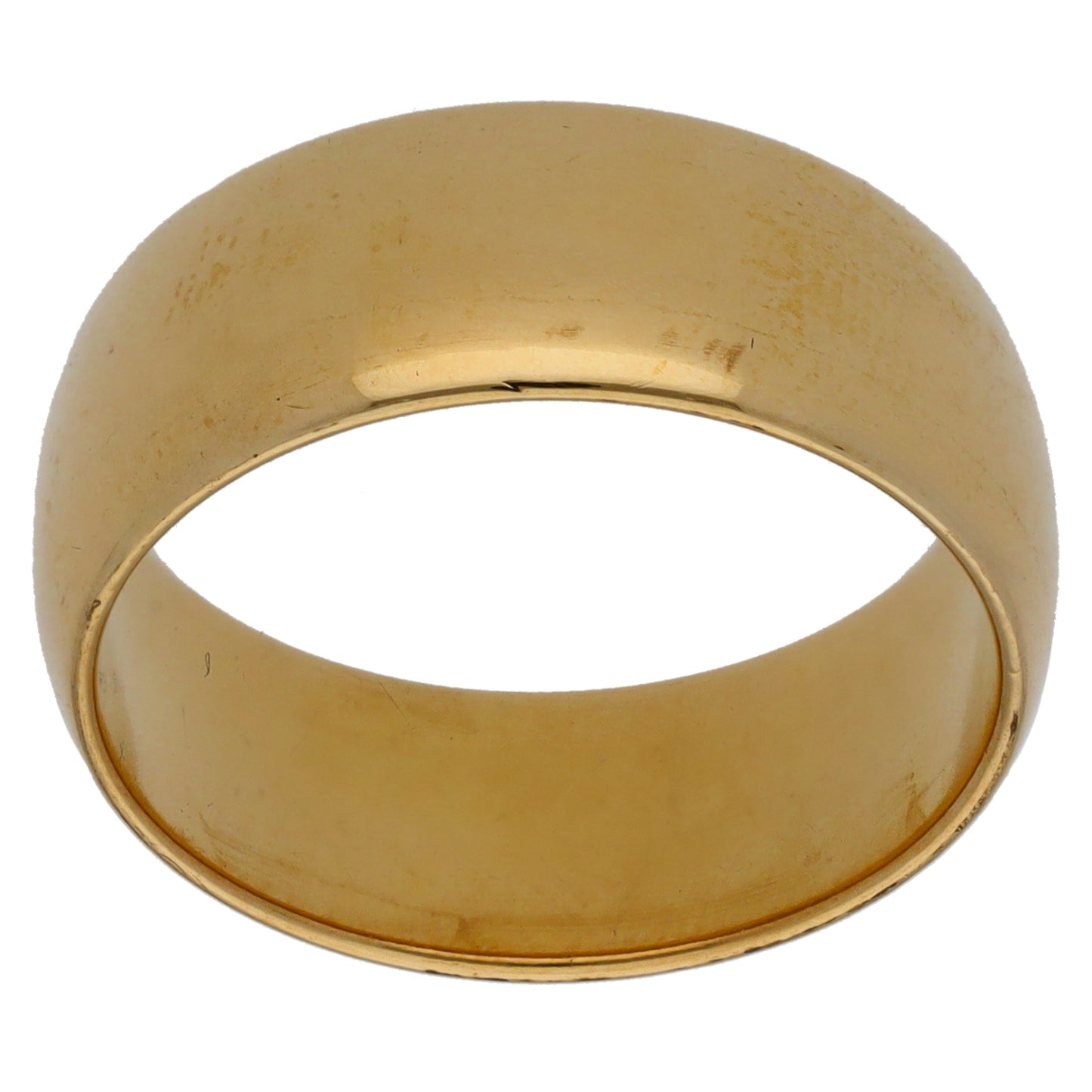 9ct Gold Plain Wedding Ring Size Q
