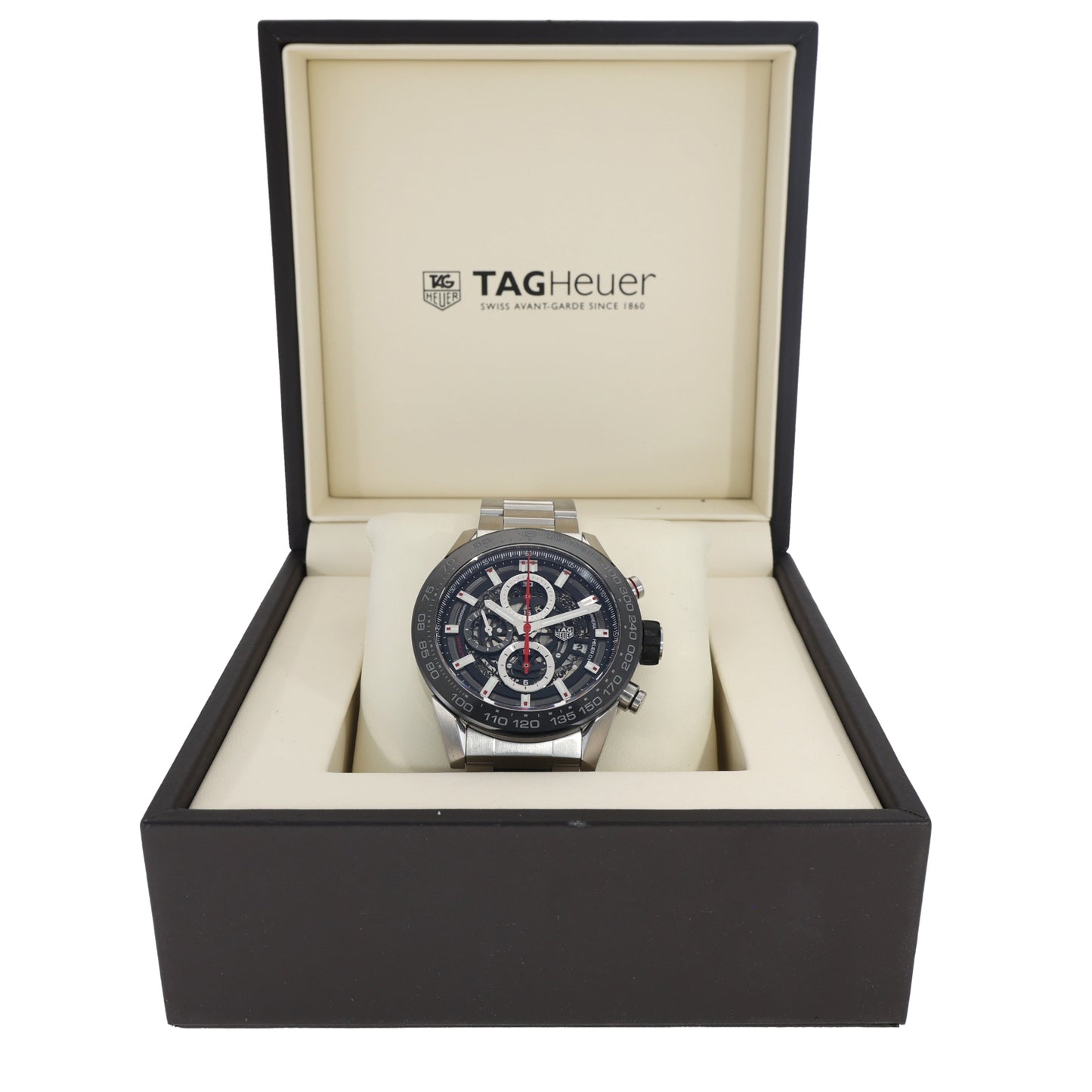 Tag Heuer Carrera CAR2A1W-0 46mm Stainless Steel Watch