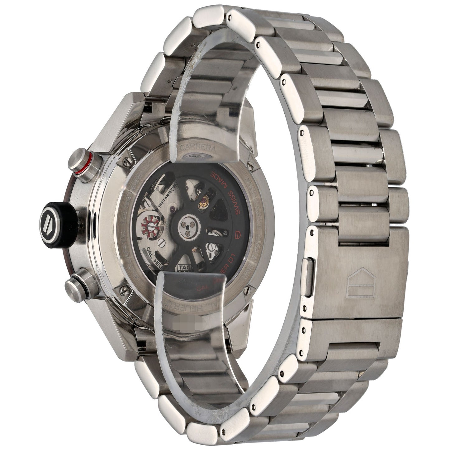 Tag Heuer Carrera CAR201U-0 44mm Stainless Steel Watch