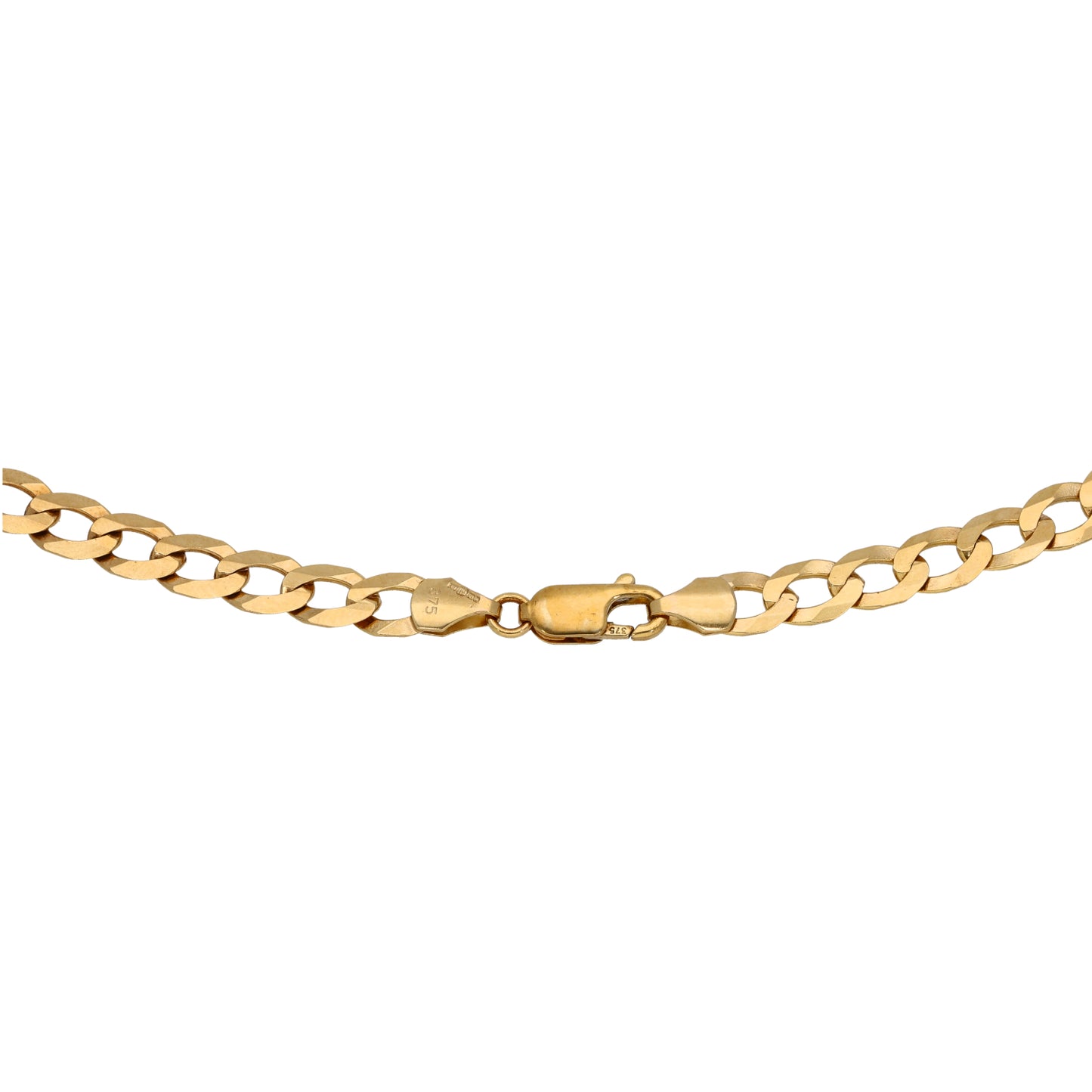 9ct Gold Curb Chain 20"