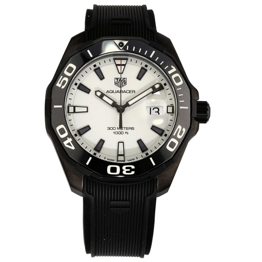 Tag Heuer Aquaracer WAY108A 43mm PVD Titanium Watch