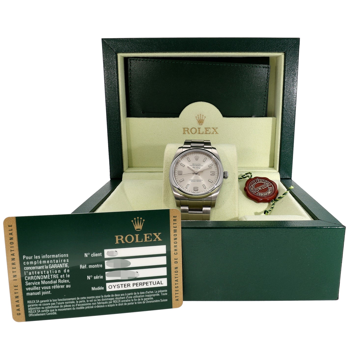 Rolex Air King 114200 34mm Stainless Steel Watch