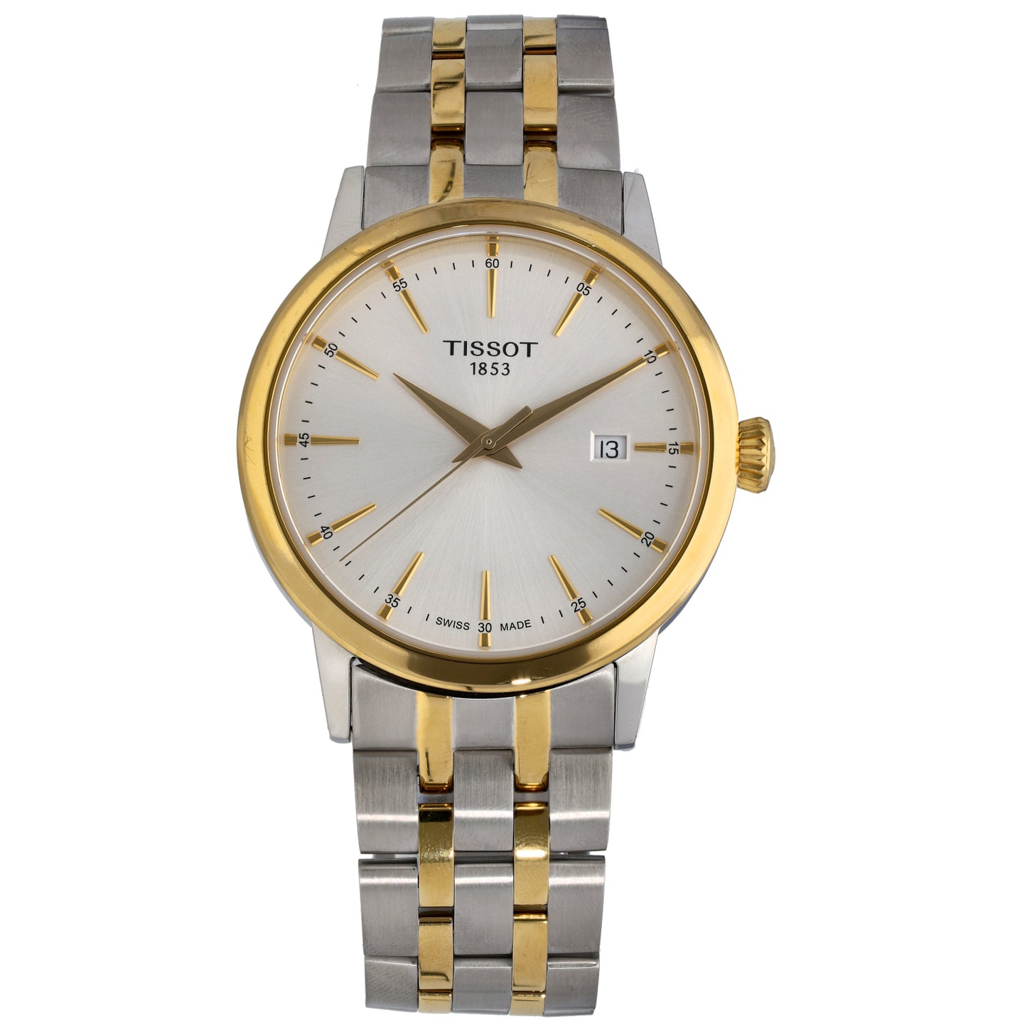 Tissot Classic Dream T129410 A 42mm Bi-Colour Watch