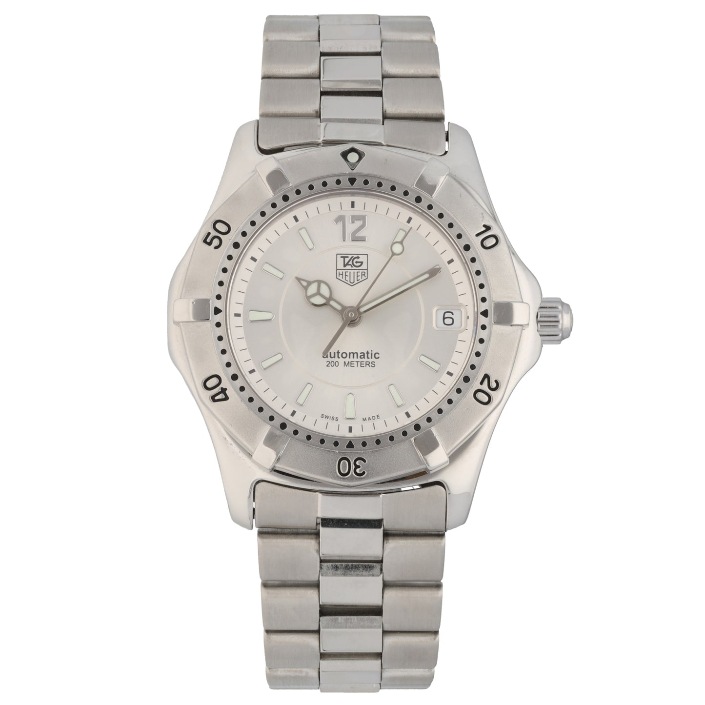 Tag Heuer 2000 Series WK2116-1 38mm Stainless Steel Watch