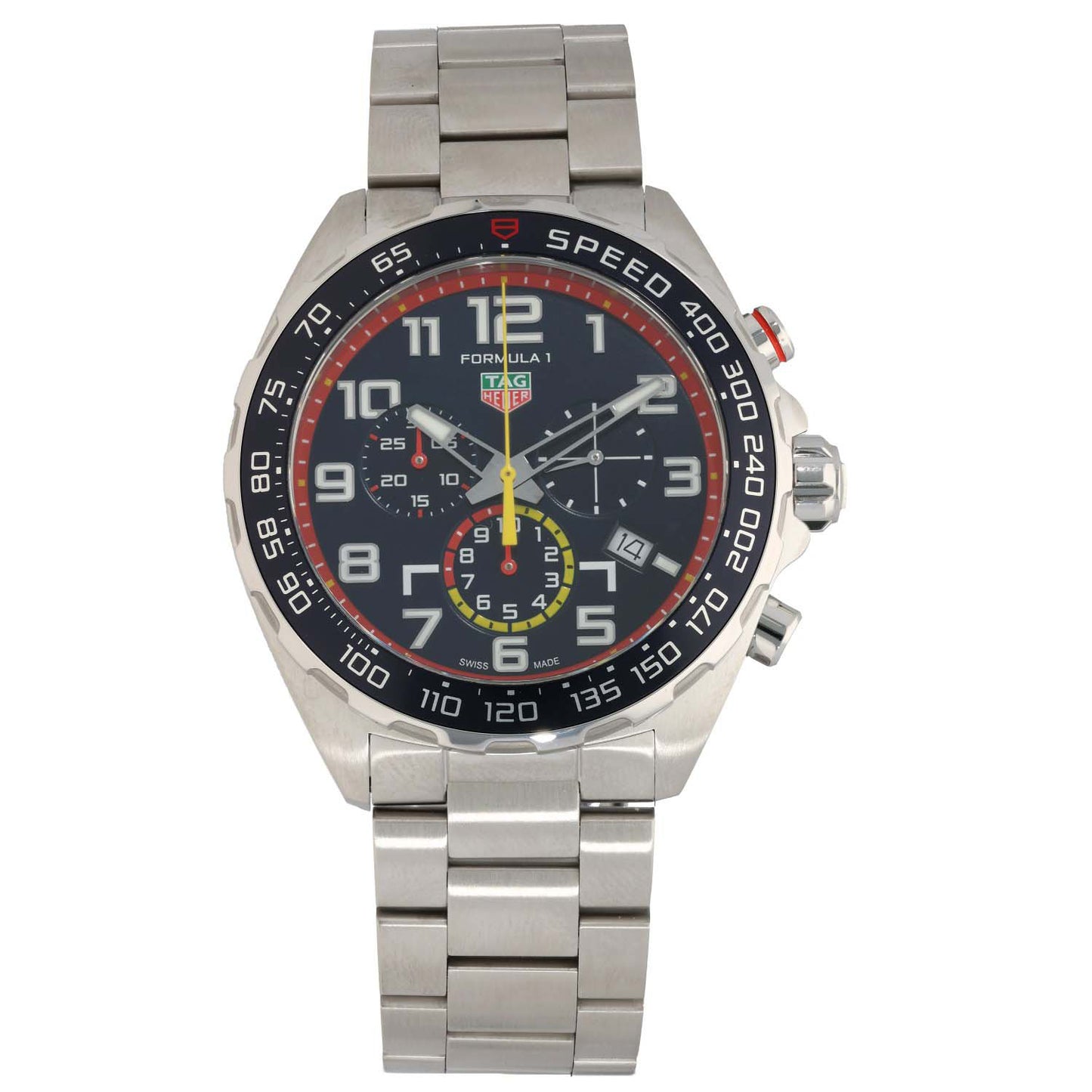 Tag Heuer Formula 1 Red Bull Racing CAZ101AL 43mm Stainless Steel Watch