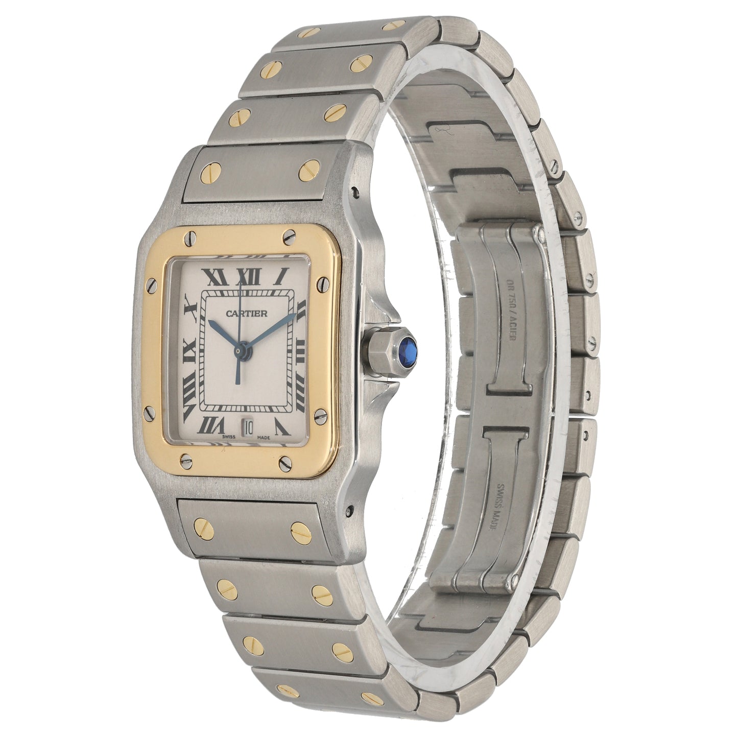 Cartier Santos Galbee W20011C4 30mm Bi-Colour Watch