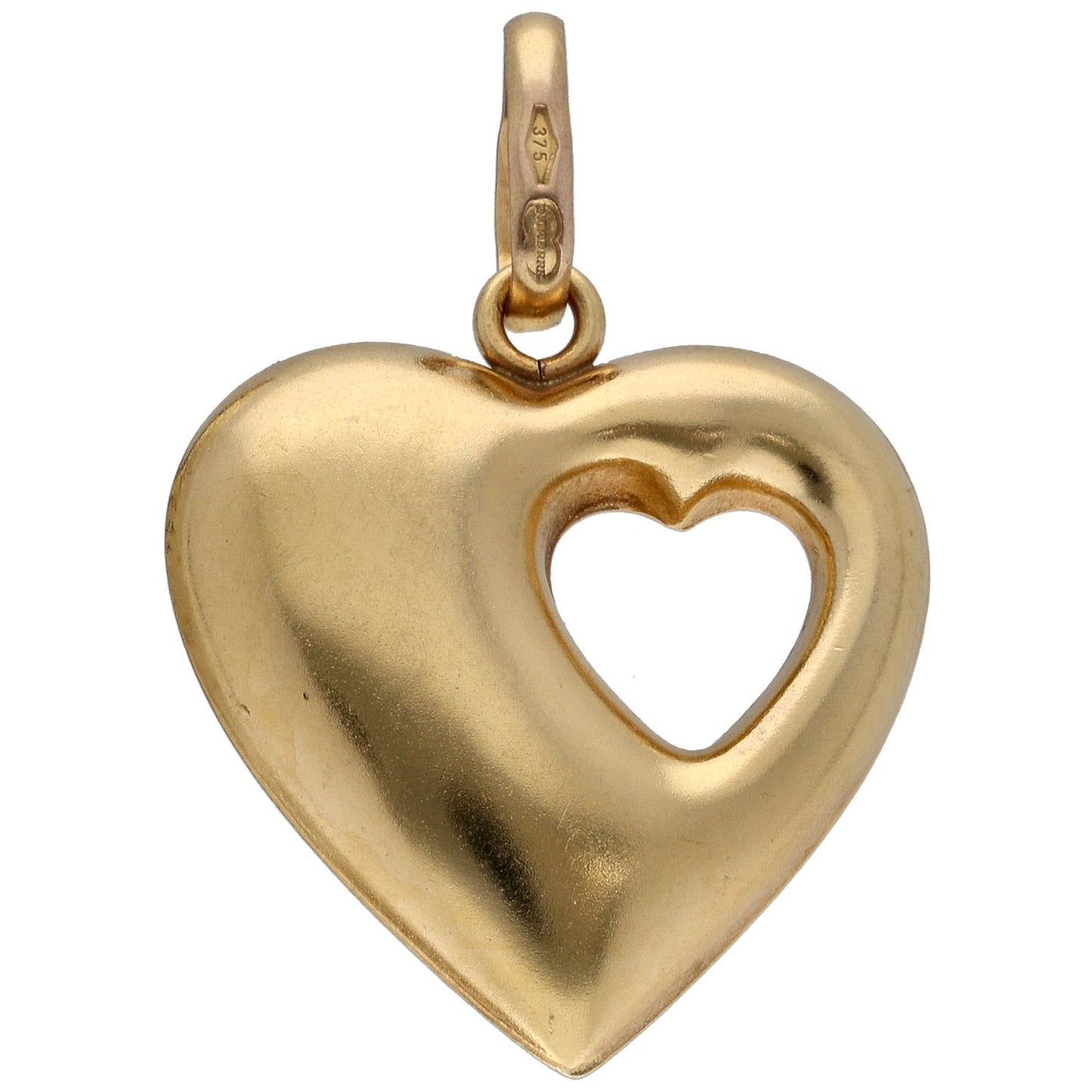 9ct Gold Heart Pendant