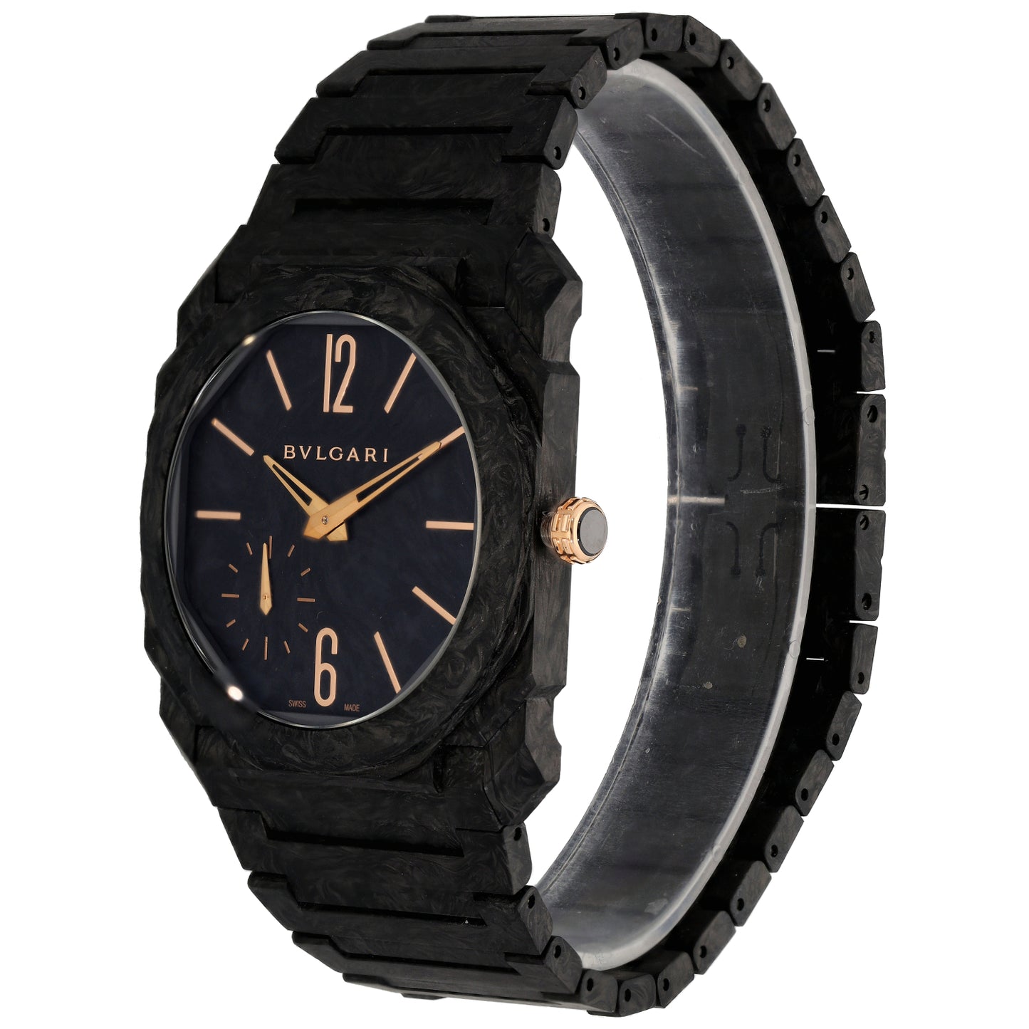 Bvlgari Octo Finissimo BGO 40 CXT 40mm Carbon Watch