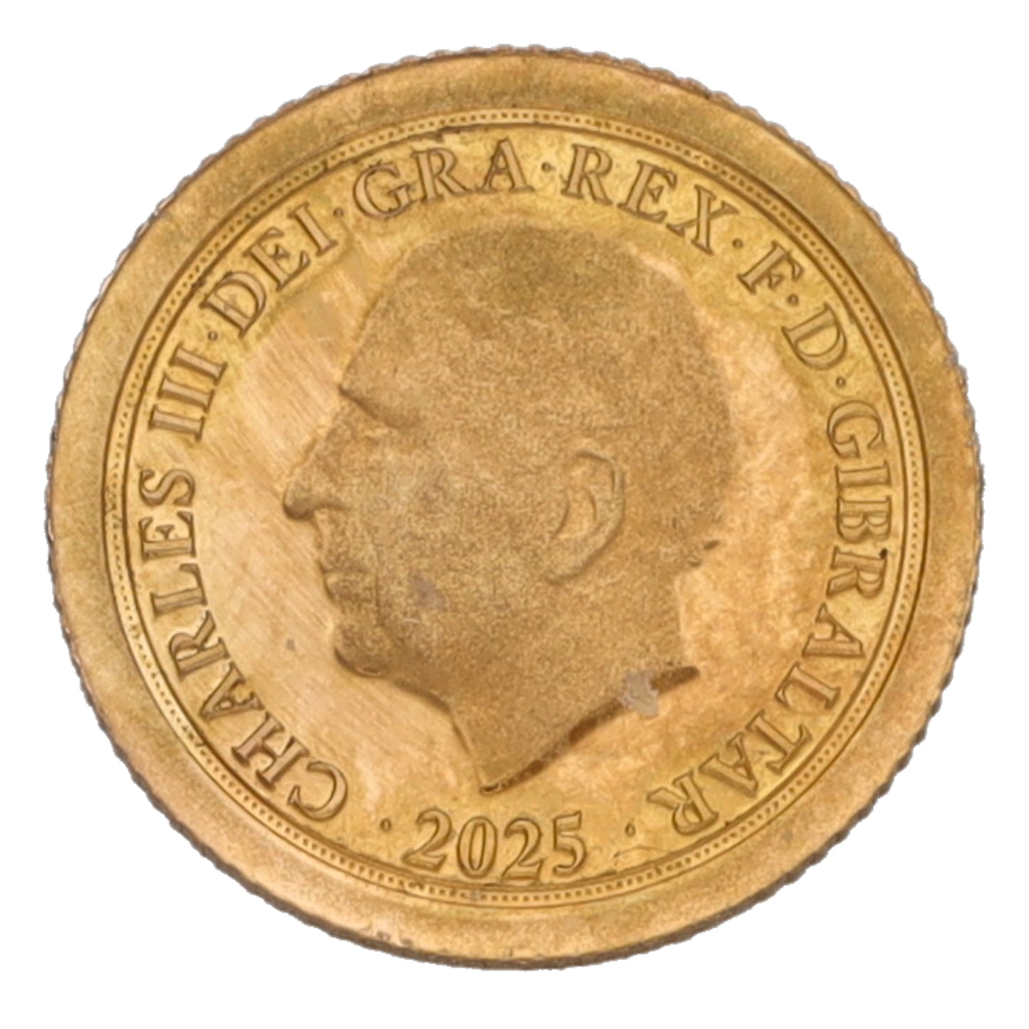 22ct Gold King Charles III Eighth Sovereign Coin 2025
