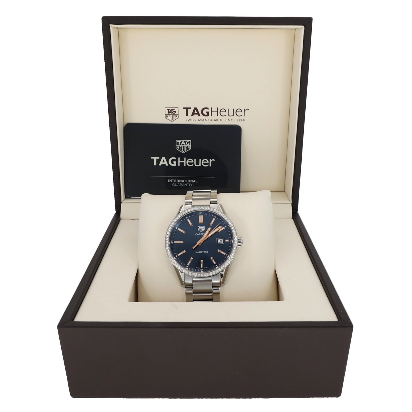 Tag Heuer Carrera WAR1114 39mm Stainless Steel Watch