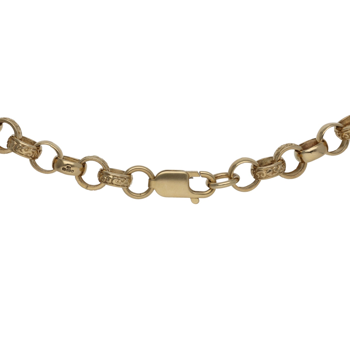 9ct Gold Belcher Chain 28"
