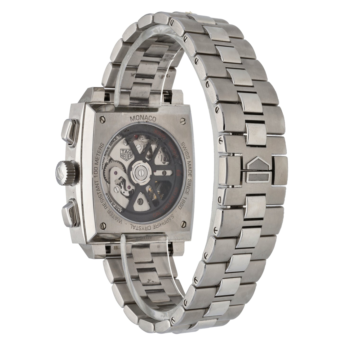 Tag Heuer Monaco CBL2113 39mm Stainless Steel Watch