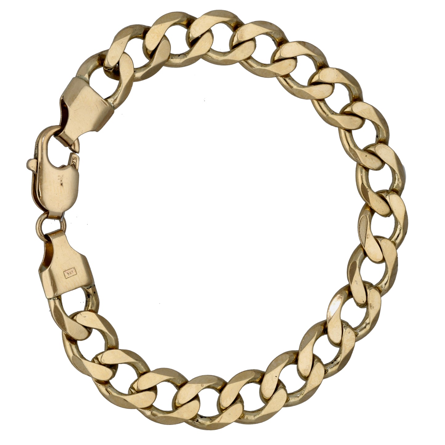 9ct Gold Curb Bracelet