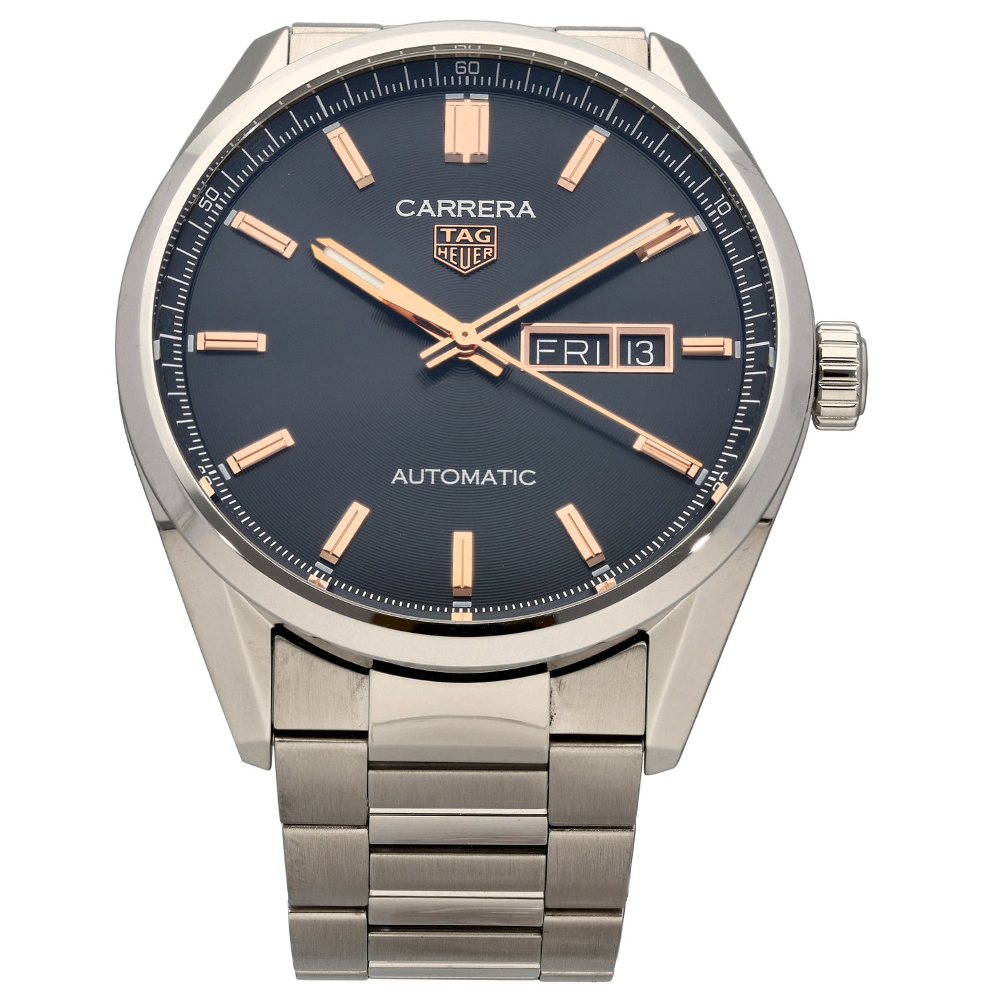 Tag Heuer Carrera WBN2013 41mm Stainless Steel Watch