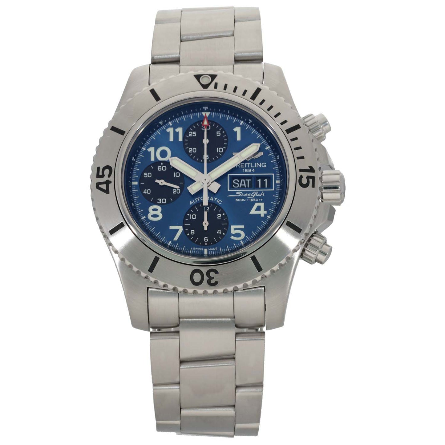 Breitling Superocean A13341 44mm Stainless Steel Watch