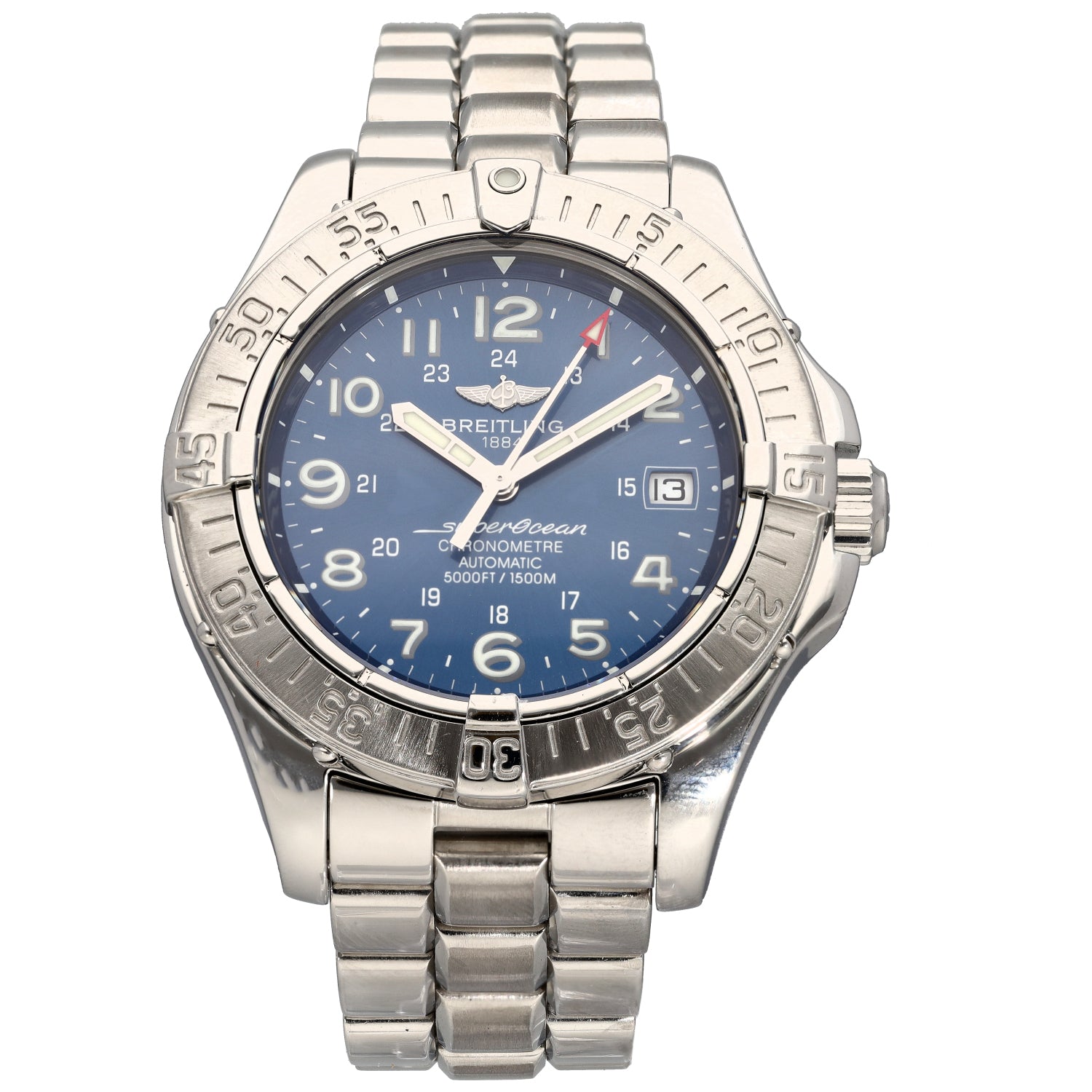 Sho商品  Breitling super ocean A17360 Breitling Superocean A17360 42mm Stainless Steel Watch | H&T