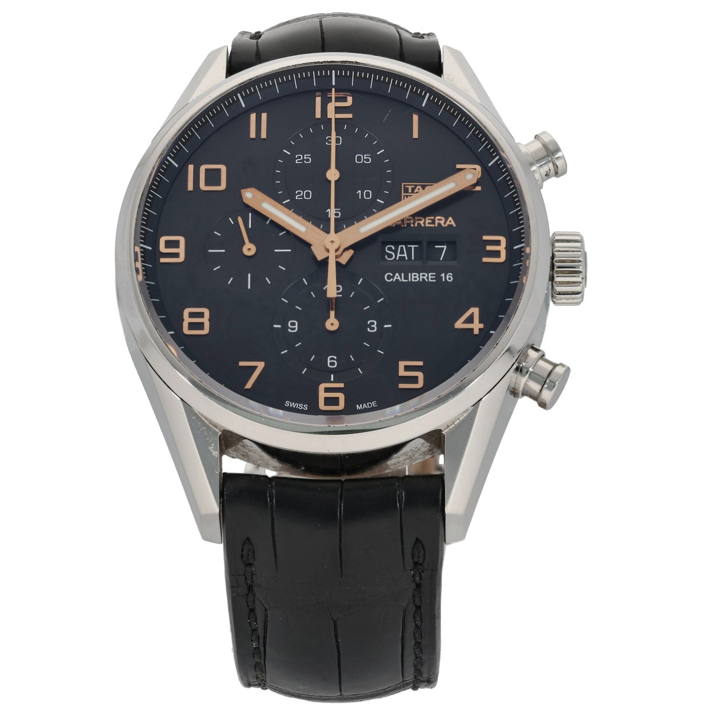 Tag Heuer Carrera CV2A1AB 43mm Stainless Steel Watch