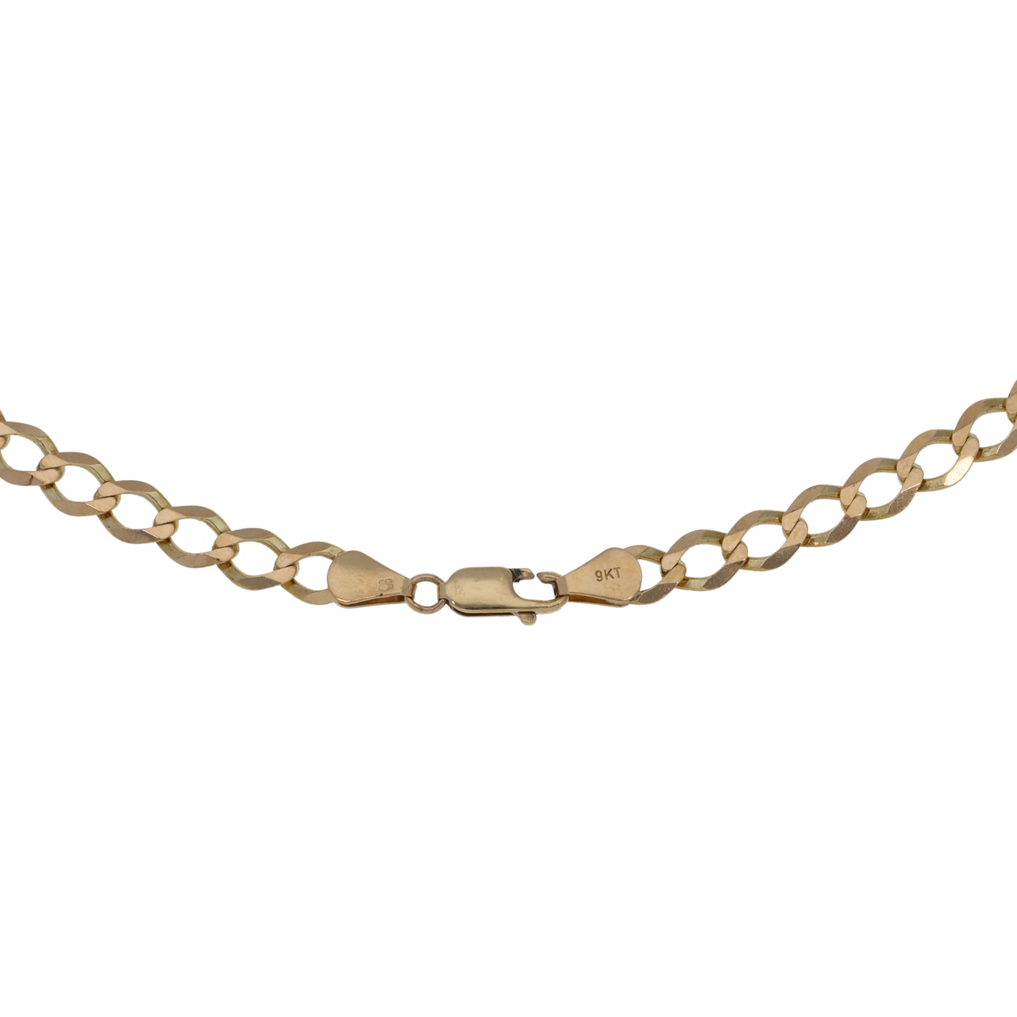 9ct Gold Curb Chain 20"