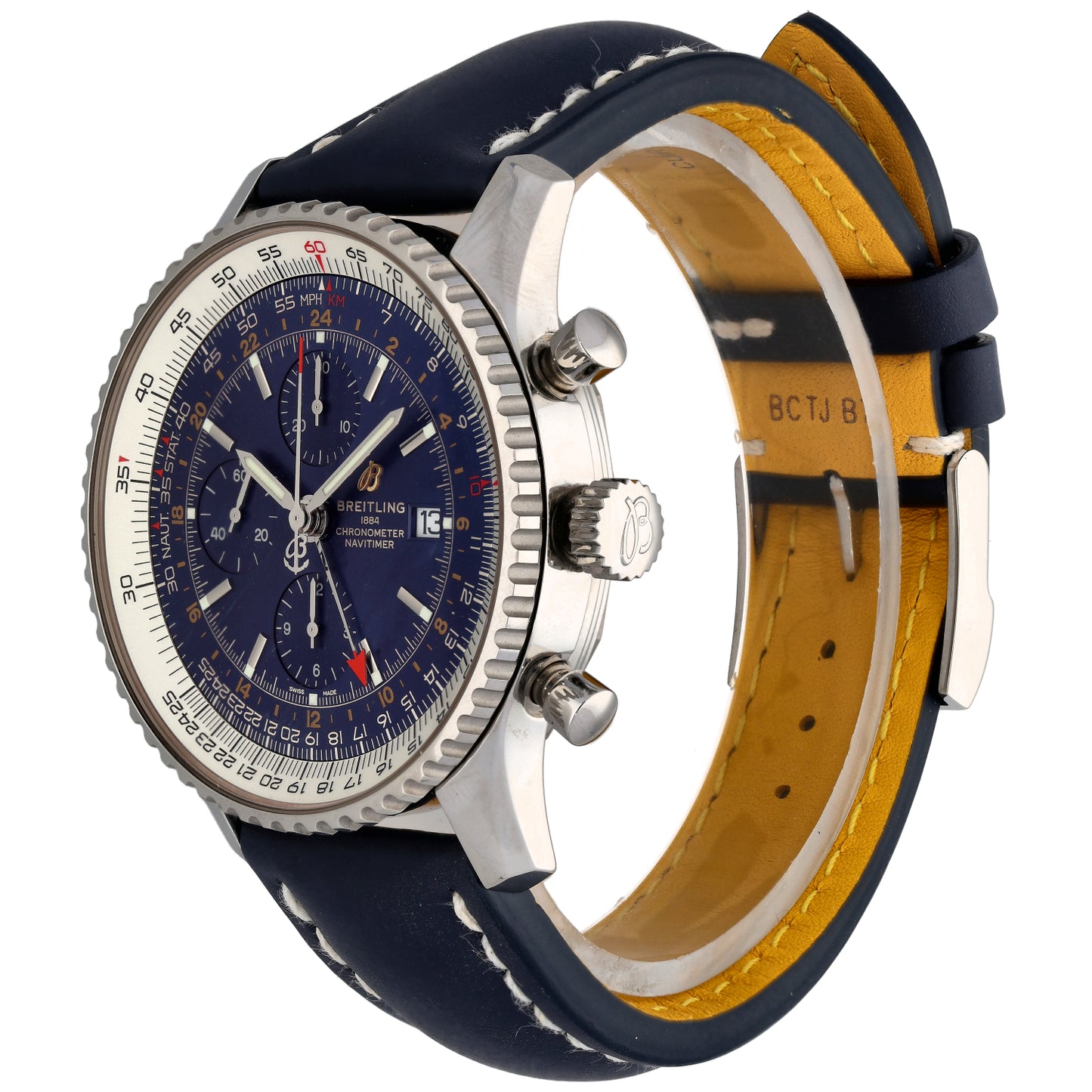 Breitling Navitimer World A24322 46mm Stainless Steel Watch