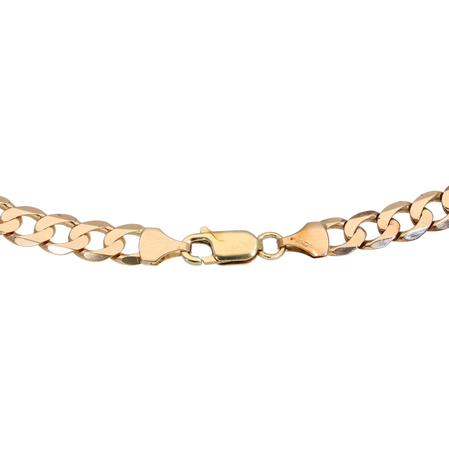 9ct Gold Curb Chain 20"