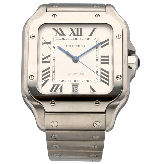 Cartier Santos 4072 39.8mm Stainless Steel Watch