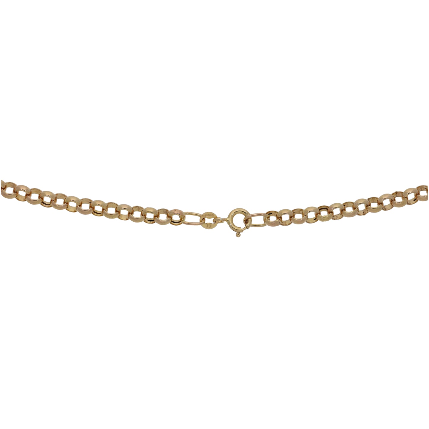 9ct Gold Belcher Chain 18"