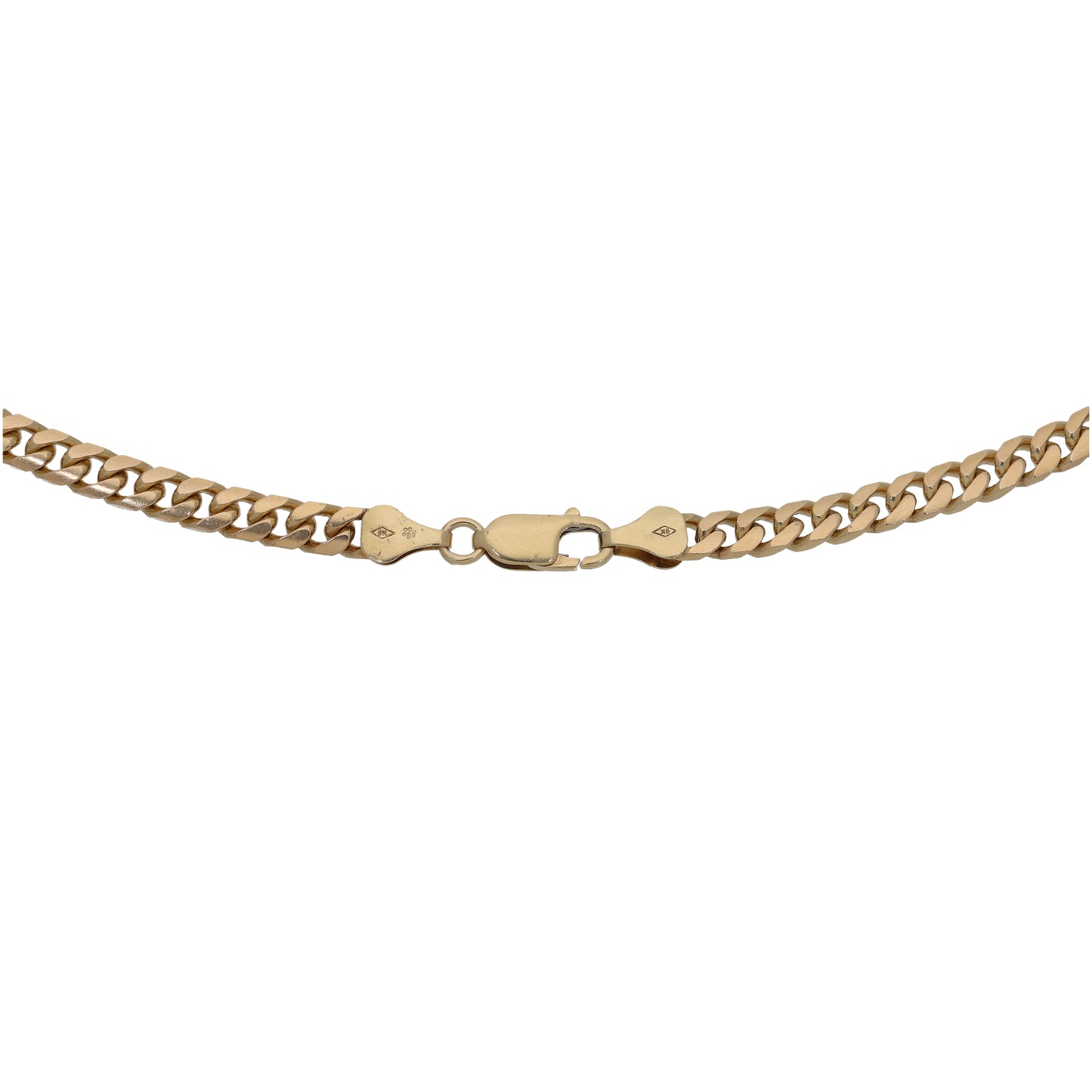 9ct Gold Curb Chain 20"