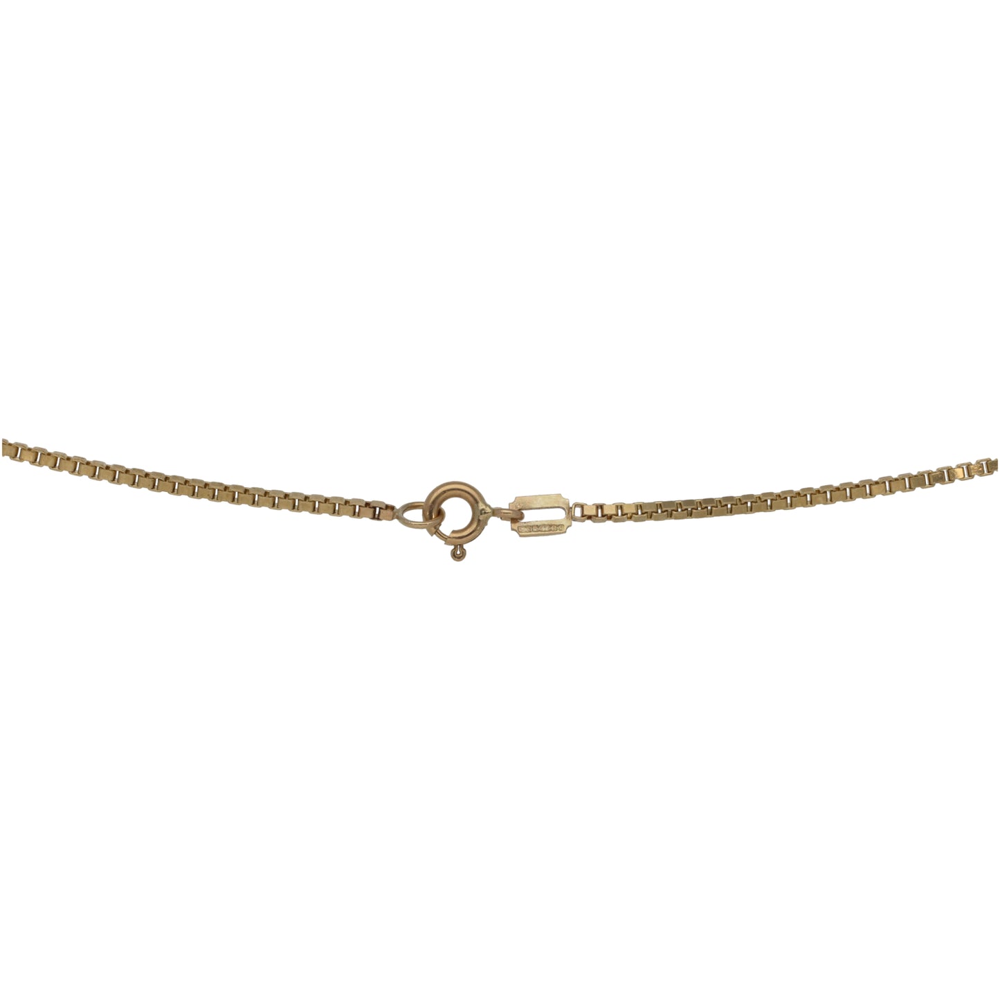 9ct Gold Box Chain 20"