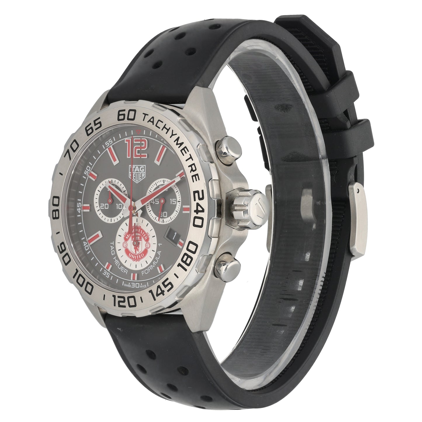 Tag Heuer Formula 1 Manchester United CAZ101M 43mm Stainless Steel Watch