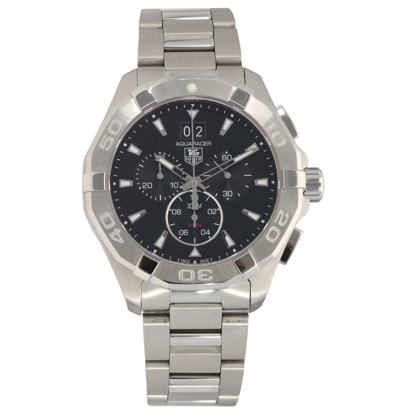 Tag Heuer Aquaracer CAY1110-0 43mm Stainless Steel Watch