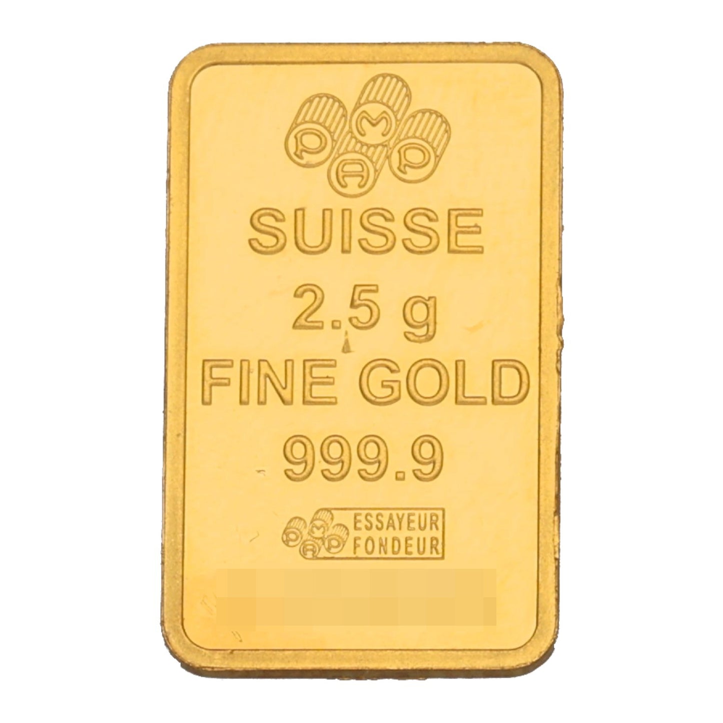 24ct 2.5g Gold Bar