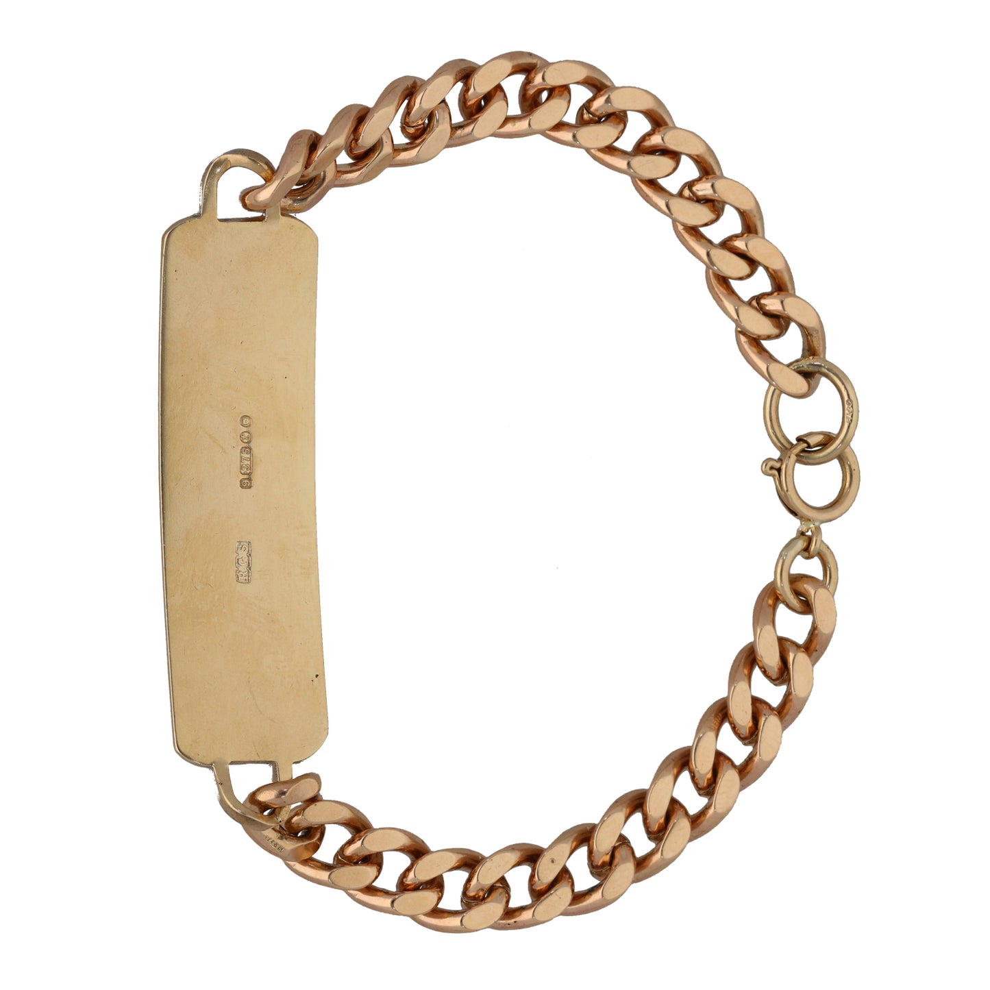 9ct Gold ID Bangle