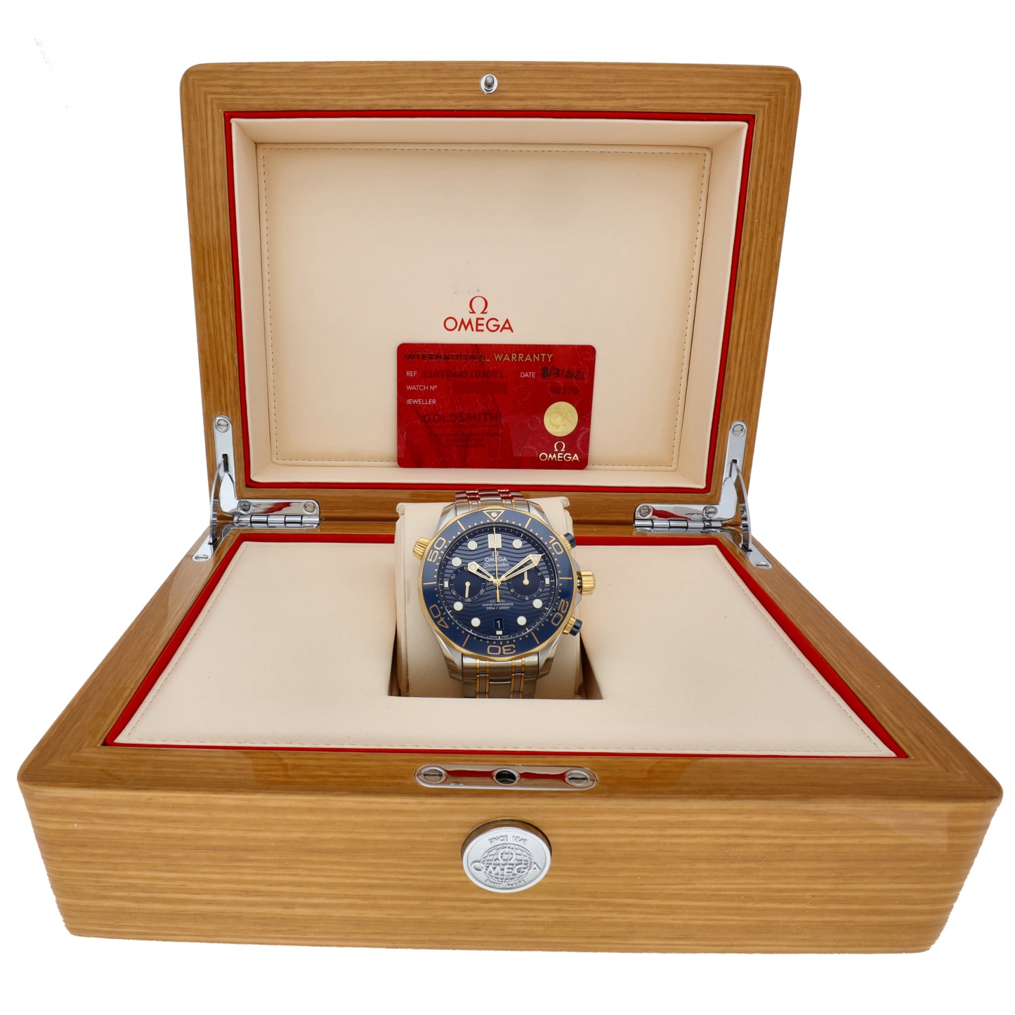 Omega Seamaster 210.20.44.51.03.001 44mm Stainless Steel Watch