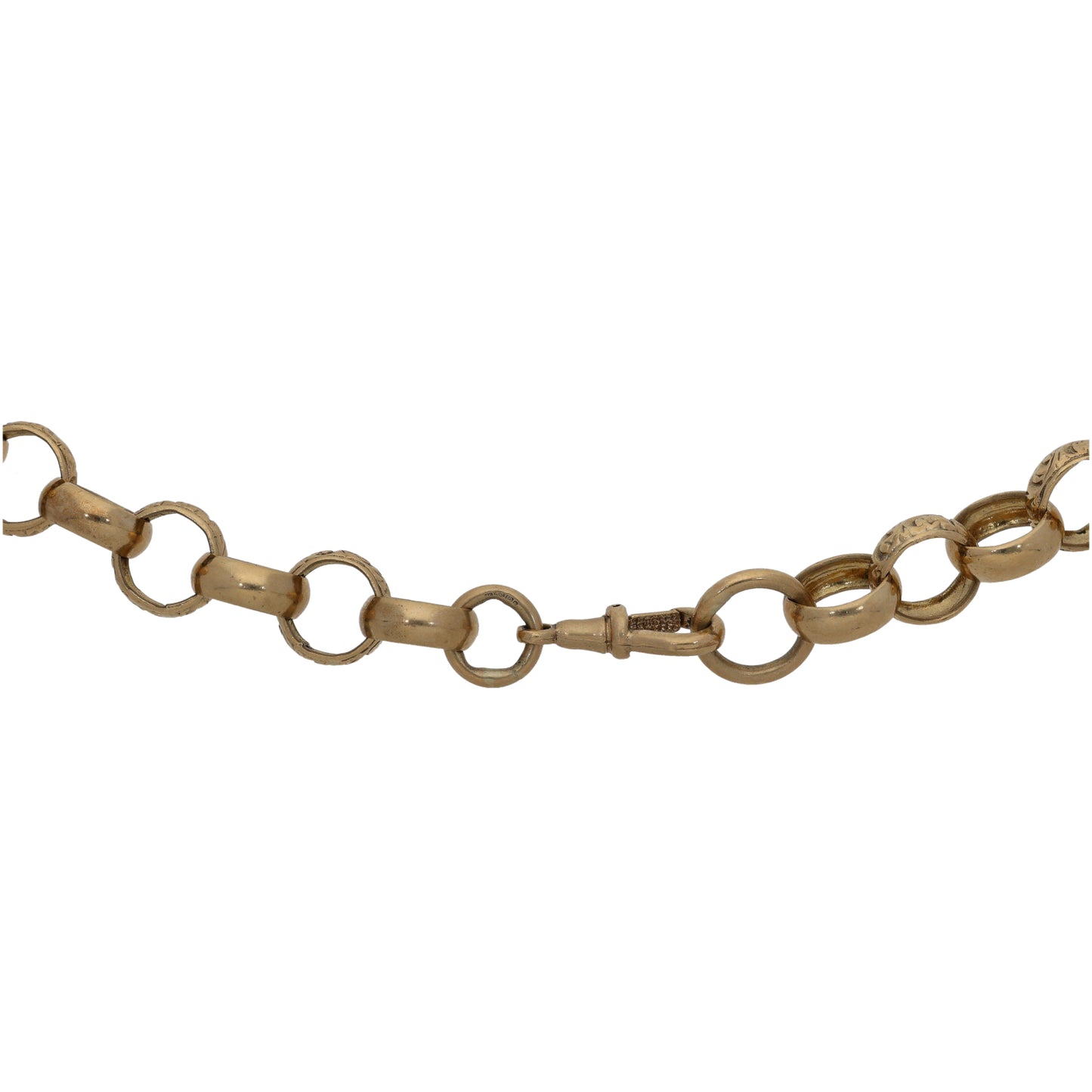 9ct Gold Belcher Chain 22"