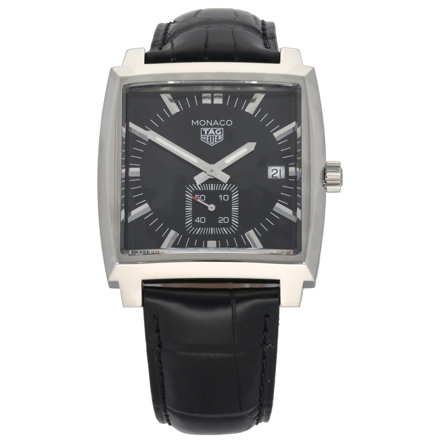 Tag Heuer Monaco WAW131A 38mm Stainless Steel Watch