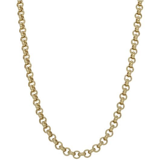 9ct Gold Belcher Chain 20"